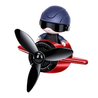 Imagem de BLWOTMOR Aromatizador de Ar para Veículos, Design Futurista com Movimento Giratório, Acessórios Exclusivos para Carros, Vermelho, Tamanho real