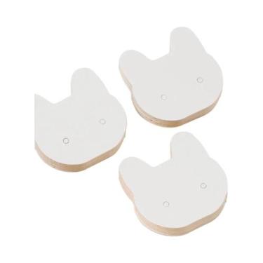 Imagem de 50 peças 3.5x3.5cm brincos de gato cartão de exibição para colar cartõ