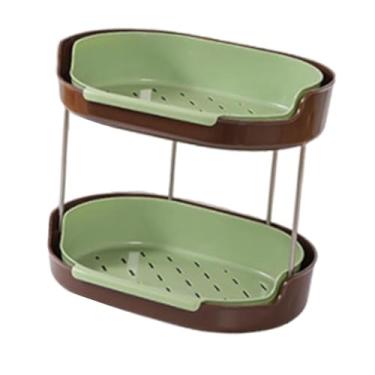 Imagem de Fxzqgnh Organizador de Canecas de, Estação de Café Decorativa Multifuncional, Porta-copos para Penteadeira, Hotel, Banheiro, Maquiagem, Verde, Tamanho real