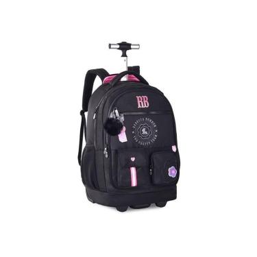 Imagem de Mochila De Rodinhas Oficial Rebecca Bonbon Nylon Rb24544