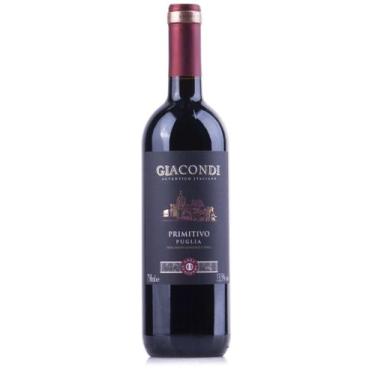 Imagem de Vinho giacondi primitivo puglia tinto 750ml - CASA GIACONDI