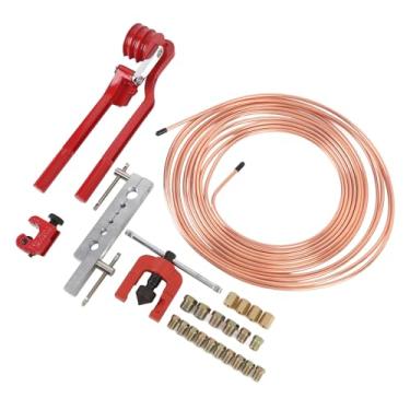 Imagem de Tbest Linha de Freio Kit de Ferramenta de Queima de Refargo Kit de Reparo de Linha de Freio Com Revestimento de Cobre Profissional para a Maioria Dos Sistemas de Frenagem Hidráulica