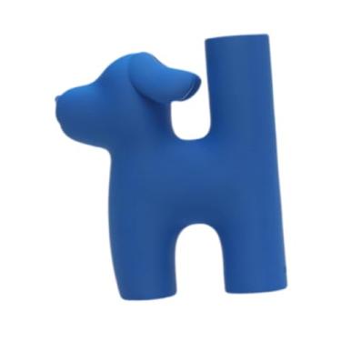 Imagem de Generic Vaso de flores, suporte para plantas, arranjo de flores secas multifuncional simples, recipiente floral para decoração de mesa e sala de estar, Cachorro