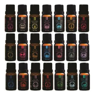 Imagem de Kit Essencias Aromatizantes Via Aroma Mundo Kit Top 12 Mais Vendidas
