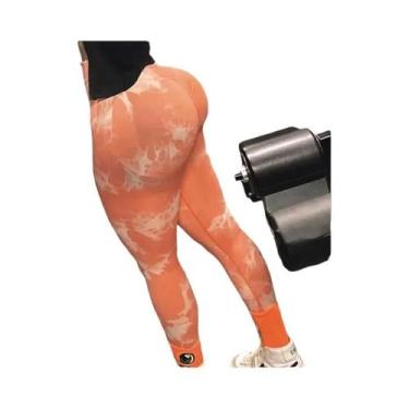 Imagem de Leggings de Ginástica Feminina - Cintura Alta, Sem Costura, Push Up e 