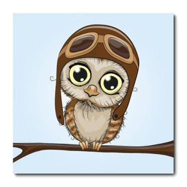 Imagem de Placa Decorativa - Coruja - Infantil - 1489plmk - Allodi