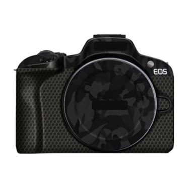 Imagem de R 100 Adesivo de corpo da câmera Kit de película protetora acessórios de pele decalques de vinil para Canon EOS R100 (Shadow Camo Black)