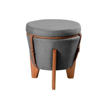 Imagem de Puff Decorativo Baú Flex Tampo Para Mesa Centro Zeus - Larflex