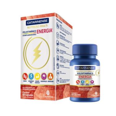 Imagem de Polivitamínico Energia 60 Cápsulas - Catarinense
