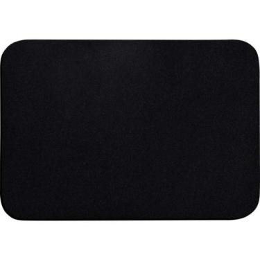 Imagem de Mouse PAD Tecido Emborrachado Preto 23X16 CM - Reflex