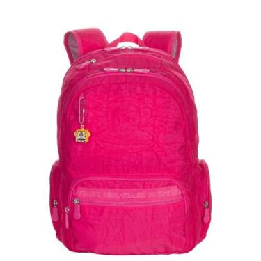 Imagem de Mochila De Costas Juvenil Paul Frank Premium Sestini, Pink
