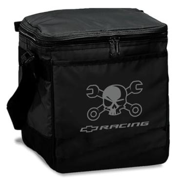 Imagem de Bolsa térmica Chevrolet Racing Mr Crossw com 12 latas – Caixa térmica Chevy com alça de ombro