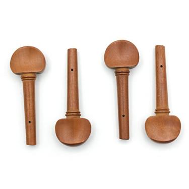 Imagem de LiebeWH 4pcs Violin Tuning Pegs Conjunto Jujube Wood Fiddle Tuning PEG para 4/4 Acessórios de Violino de Violino Acústico