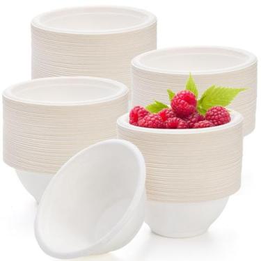 Imagem de Taças de papel descartáveis Yesland 250 ml, pacote de 250 ml, biodegra