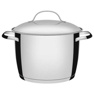 Imagem de Caldeirão Tramontina Allegra em Aço Inox com Fundo Triplo 20 cm 4,4 L 62655200