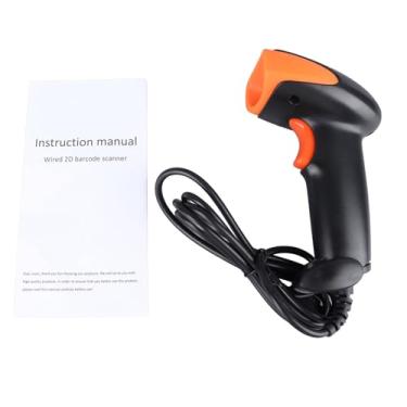 Imagem de 1D 2D Barcode Scanner Leitor Multifuncional Wired QR Code Scanner para Entrega Do Supermercado Do Armazém