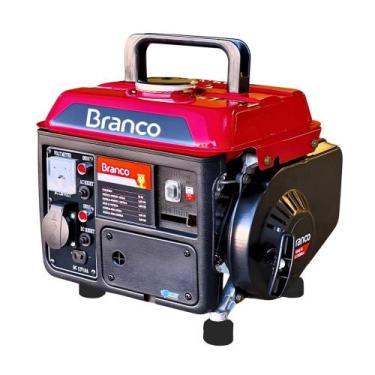 Imagem de Gerador De Energia A Gasolina 950w 1,9cv Branco Mono 110v