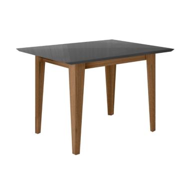 Imagem de Mesa para Sala de Jantar 90cm Retangular Tampo Chanfrado Kate Poliman