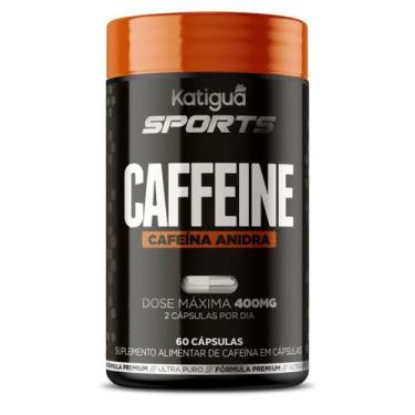 Imagem de Caffeine Sports 60 CAPS Katigua - Katiguá, NATURAL