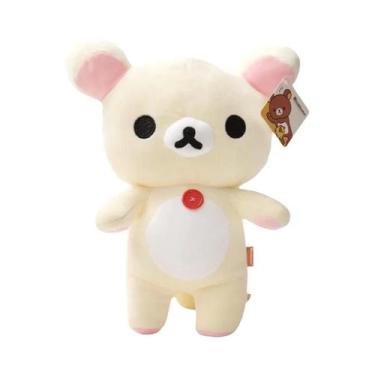 Imagem de Urso De Pelúcia Kawaii Rilakkuma, Boneco De Anime Macio Para Decoração