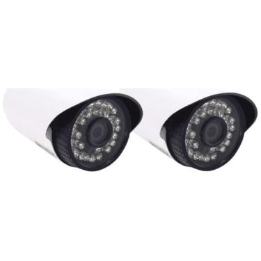 Imagem de Kit 4 Câmeras Bullet 6146 Ahd -1280P1.3Mp 36 Leds- 3.6Mm P