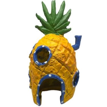 Imagem de Enfeite De Aquário Casa Do Bob Esponja Fragata
