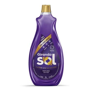 Imagem de Girando Sol Limpador Perfumado Suave Magia 2L Higienizador Multiuso Perfumado Lilás Perfumação Prolongada Para Banheiro Fritura E Pet