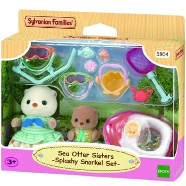 Imagem de Sylvanian Families Irmãs Lontras-Marinhas Snorkel - Epoch