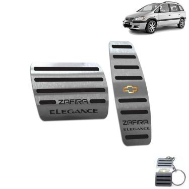Imagem de Pedaleira Automático Zafira Elegance 2005 A 2012 Preto