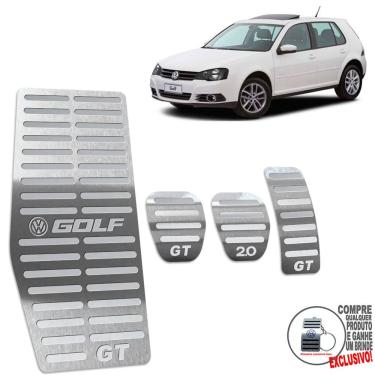 Imagem de Descanso + Pedaleira Manual Golf Gt 2007 A 2013 Prata