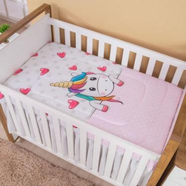 Imagem de Edredom POP para bebê Menino e Menina - Miguel Baby, Unicornio