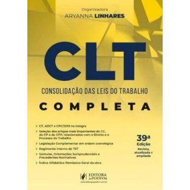 Imagem de CLT - Consolidação das Leis do Trabalho - 44 Exame de Ordem - Juspodiv