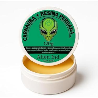 Imagem de Cera Automotiva Carnaúba + Resina Peruana 120g | Brilho Espelhado, Remove Pequenos Riscos, Proteção e Revitalização da Pintura e Queimados