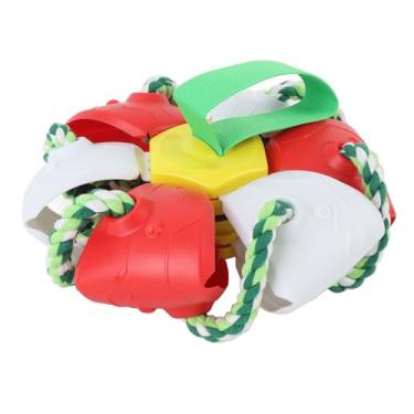 Imagem de Zerodis Bola de Disco Voador para Cães Produtos para Animais de Estimação Cães Brinquedos para Brinquedos para para Brincadeiras Ativas Com Plástico Resistente à água Companheiro Envolvente para