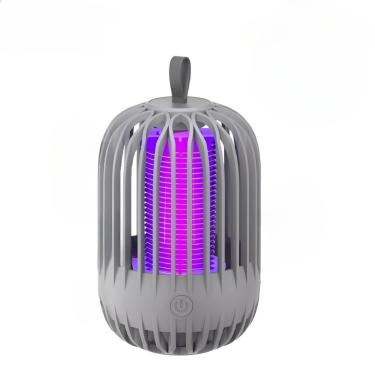 Imagem de Luminária Anti- Mosquito Repelente Elétrico Lâmpada Armadilha Para Insetos Direto(MW02-Cinza)