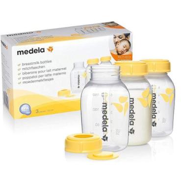 Imagem de Frascos Pote para armazenar leite materno capacidade 150ml Medela 3 un