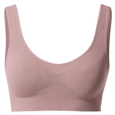 Imagem de Top Regata Microfibra Sem Costura, She, Feminino, Rosa Queimado, GG