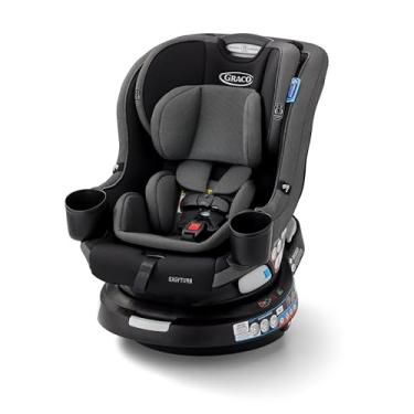 Imagem de Graco Cadeira Infantil para Carro EasyTurn™ com Giro 360° 2 em 1 com Sistema LATCH, Cyran, Preto