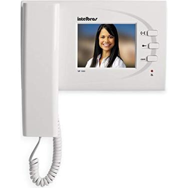 Imagem de Extensao de Video para Video Porteiro Intelbras VP 1000 EV Tela Interna TFT 4 Polegadas Branca