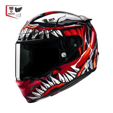 Imagem de Capacete Hjc Rpha 12 Venom Marvelverm, Preto