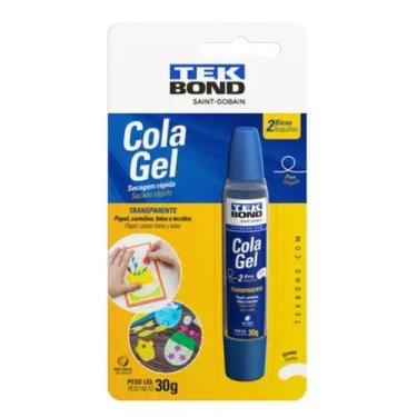 Imagem de Cola Gel Transparente Secagem Rápida Tekbond 30g - Tek Bond