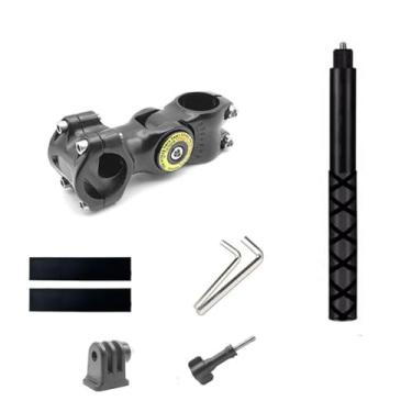 Imagem de Kit de suporte de suporte de suporte de guidão para câmera de motocicleta compatível com Gopros Heros 13 12/11/10/9/8 Insta360 X5 / X4 / X3 ONE X/ONE Câmera de ação