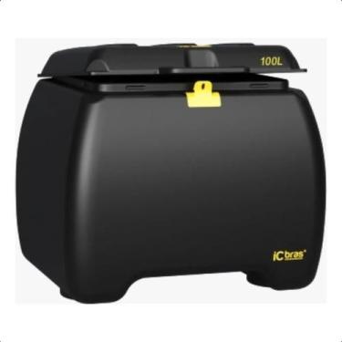 Imagem de Caixa Baú Bauleto 100 Litros Com Suporte Universal Motoboy Icbras