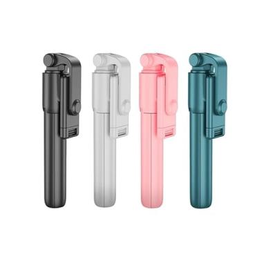 Imagem de Pau de Selfie Bastão Celular Suporte Bluetooth Tripé Retrátil 360°(Aleatório)