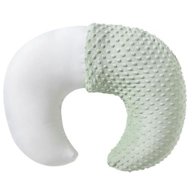 Imagem de Almofada de amamentação Aullar 56x45x15 cm Suporte à Amamentação Verde