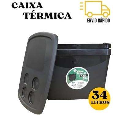Imagem de Caixa térmica blackout reciclado 34L