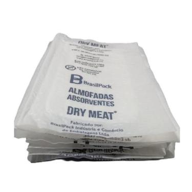 Imagem de 10 Absorventes Almofada Para Absorção Líquido Alimentos 40 gramas Bran