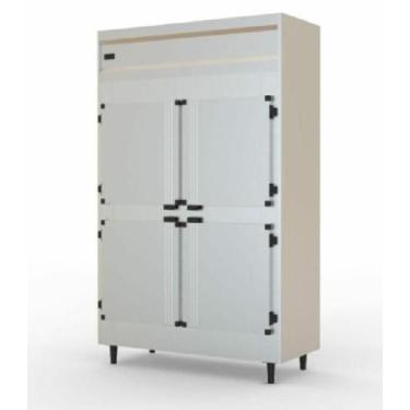 Imagem de Geladeira Comercial Inox 4 Portas Firenze GCI 004 Ormifrio, 110V