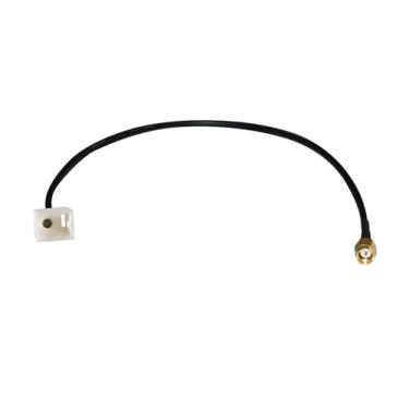 Imagem de YONGJIANGXIA SMA Adaptador de antena de navegação GPS para carro macho para Toyota Lexus Corolla Tacoma Tundra HFC-III, conector coaxial de rádio de reposição para unidade de cabeça estéreo Pioneer