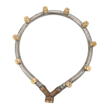 Imagem de Zerodis Bico de Spray Multicabeça para Jardinagem Doméstica Bocal de Atomização Ajustável Perfeito para Mangueira de Jardim e Irrigação Bico de Spray Multicabeça para Jardinagem Em Aço Inoxidável